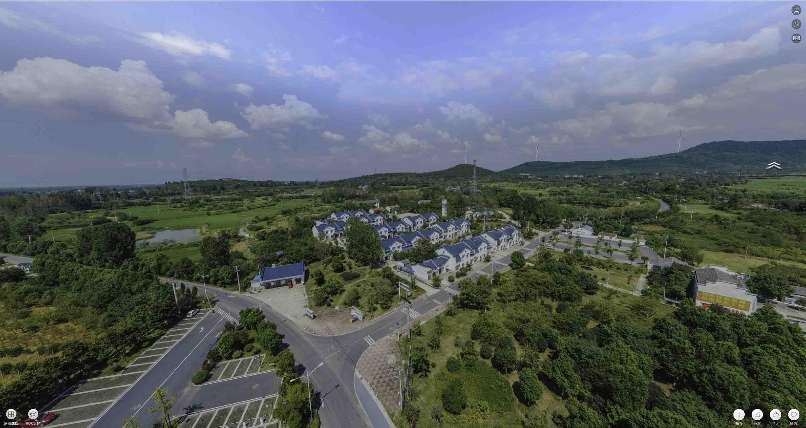 东凤镇360全景拍摄：记录生活每一刻的完整视角——在手绘地图中的创意应用